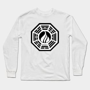 The Dharma Initiative - The Flame Station Long Sleeve T-Shirt